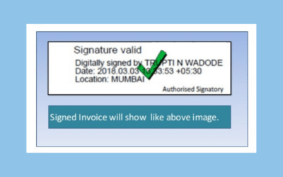 Digitally Signed Invoice